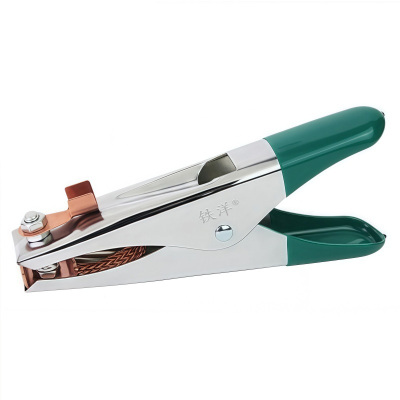 铁洋 电焊机地线夹 接地夹 500A包胶加厚 个