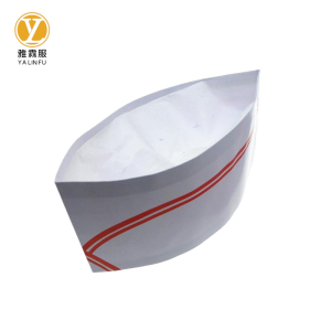 雅霖服 厨师帽(船型)YLFYS10918 顶