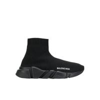 巴黎世家(Balenciaga)Speed针织袜式运动鞋女款透气舒适跑步鞋黑