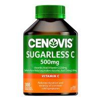 萃益维(Cenovis)无糖维生素C咀嚼片300粒/瓶装 澳洲原装进口VC片维C亮白皮肤健康体质橘子味香港/保税随机发