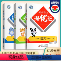 [3本套装]语文人教+数学苏教+英语译林 四年级下 [正版]2024春季新亮点给力提优班多维互动空间四年级下册小学4年级