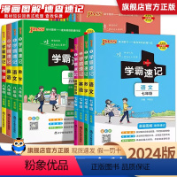 八年级全套][语数英物政史地生] 八年级/初中二年级 [正版]2024新版 学霸笔记初中物理 人教版初一初二初三资料辅导