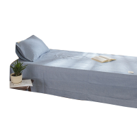 婵思 纯色系列全棉色织水洗棉单床单款