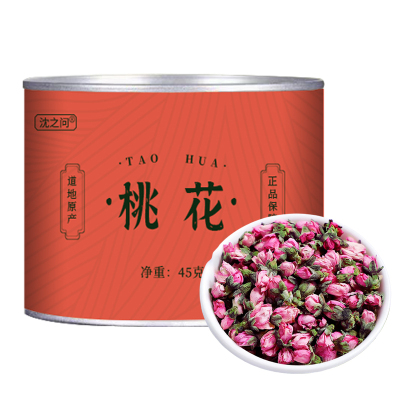 桃花茶桃花水优选新花干桃花泡水养生正品无硫桃花花茶非粉旗舰店