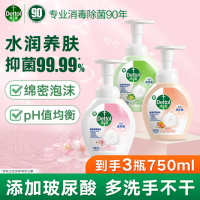 滴露泡沫洗手液250ml 西柚+花香+青柠 泡泡草莓熊抑菌