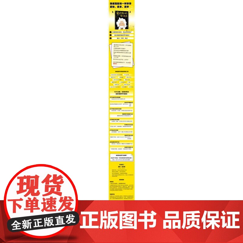 爱因斯坦学习法 (美)彼得·霍林斯(Peter Hollins) 著 姜帆 译 情商与情绪文教 正版图书籍 机械工业出版