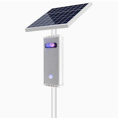 太阳能语音提示器 太阳能带爆闪灯+3米立杆