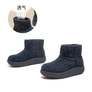 新款加绒加厚雪地靴女冬季时尚复古棉靴休闲百搭女靴保暖靴子