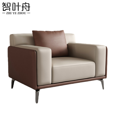 智叶舟办公沙发单人位105*88*73cm张