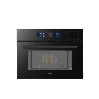 老板(Robam)48L搪瓷嵌入式蒸烤炸焖炖四合一 家用大容量蒸烤炸一体机 智控彩屏蒸箱烤箱空气炸CQ9081D