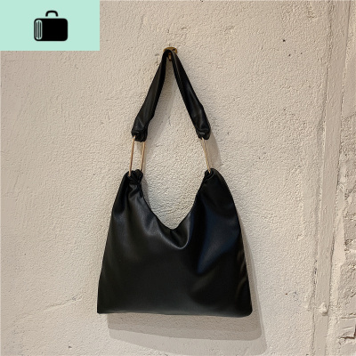 复古大包包女2020夏新款时尚大容量托特包ins百搭大气软面单肩包NEW LAKE女士单肩包