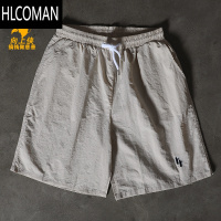 HLCOMAN搞钱做慈善 山系户外工装速干运动短裤男潮牌宽松休闲直筒五分裤