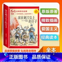 (单本)1-6年级注音版 滚在刺刀尖上的日子 [正版]全套25本小学生红色革命经典故事书籍初中爱国主义教育绘本抗日英雄人