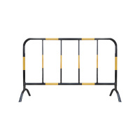 斯赞 铁马护栏 黄管1.5*1米 个