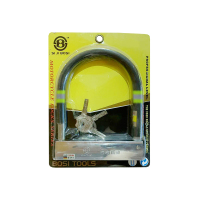 波斯(BOSI) 荧光系列U型摩托车锁 125x150mm 把