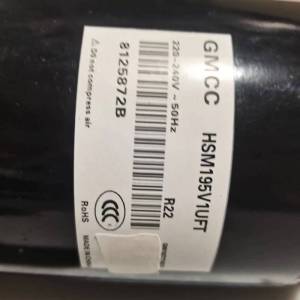 帮客材配 拆机原装 HSM195V1UFT压缩机 P0970097908 惠而浦ASC- 35FH3 收前验货