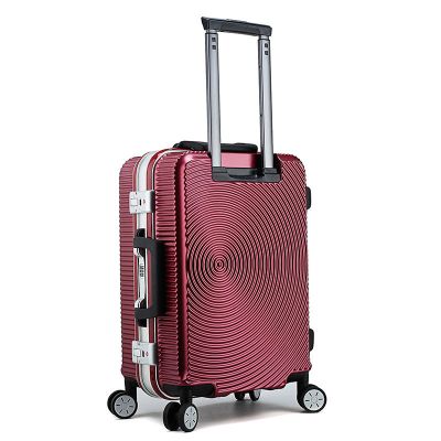 ins行李箱女学生韩版旅行箱铝框拉杆箱男24寸密码箱大容量皮箱女
