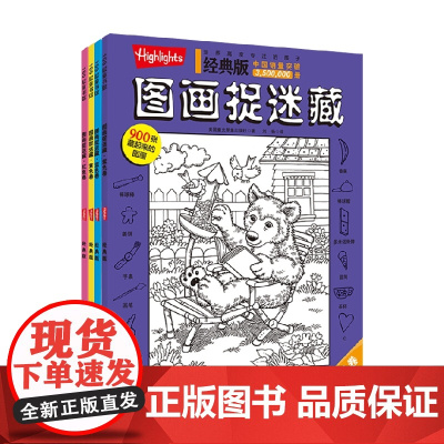 经典版图画捉迷藏系列 3-6岁 美国童光萃集出版社 著 手工游戏