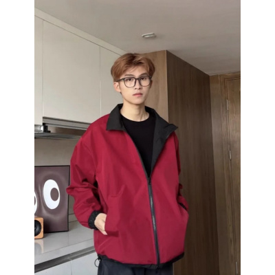 年冬季满天星双面穿外套男女同款户外防风加厚情侣款棉服外套