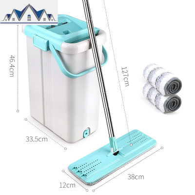 平板拖把免手洗家用大号地拖木地板瓷砖墩布一刷净懒人尘推 三维工匠