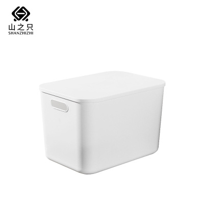 山之只 有盖多功能收纳箱 36.5*26*24cm个