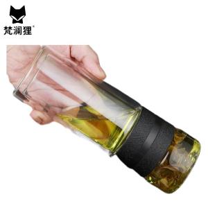 梵澜狸茶水分离玻璃杯BL4 个
