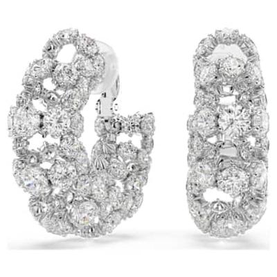 施华洛世奇(SWAROVSKI)女款夹式耳环闪耀水晶设计时尚优雅星际魅力耳饰