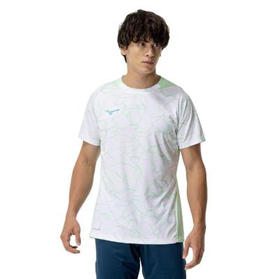 Mizuno运动透气速干足球训练短袖T恤男款松紧适中速干男式潮