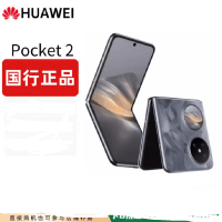 华为 Pocket 2 大溪地灰 12GB+256GB 超平整超可靠 全焦段XMAGE四摄 华为折叠屏鸿蒙手机 Pocket2
