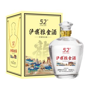 泸旗龍年纪念酒 52度浓香型纯粮食白酒1L*1坛装 自饮泡酒