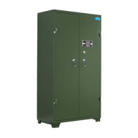 DXBG绿色存储柜管制器械保管柜密码锁枪柜存放柜组合柜(可存放12把手枪+24把长枪高1.8米)