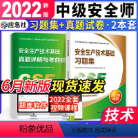 [正版]中级注册安全工程师2022年职业资格考试辅导安全生产技术基础真题详解与考前模拟习题集历年真题押题试卷中级安全师