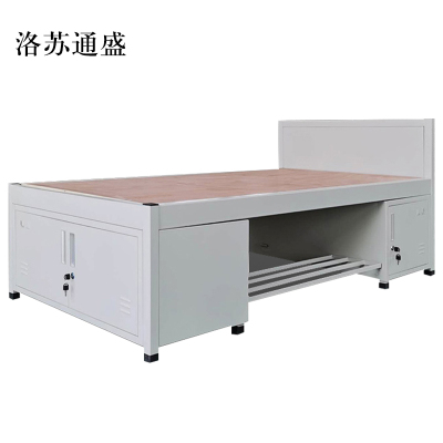 洛苏通盛钢制含柜单人床2米*1.2米常规款