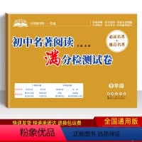 [正版]初中语文名著阅读满分检测试卷 九9年级上下册语文水浒传简爱泰戈尔诗选 初三知识考点突破重难点专项测试卷子 全国