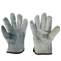 TDUO牛皮劳保手套D87双