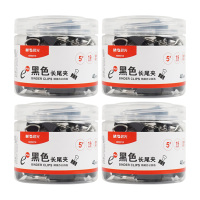 晨光长尾夹19mm*4筒省力燕尾夹Eplus系列黑色ABS92736