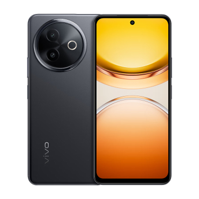 vivo Y300i 12GB+256GB 墨玉黑 5G手机 6500mAh超薄蓝海电池 长续航大内存大音量抗摔护眼直屏学生备用老人智能机