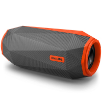 飞利浦（PHILIPS） SB500M 无线防水蓝牙音箱 蓝牙4.1 户外便携式大功率迷你音响IPX7 橙色