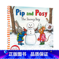 [正版]送音频英文原版 Pip and Posy The Snowy Day 波西和皮普下雪天平装绘本 名家Axel S