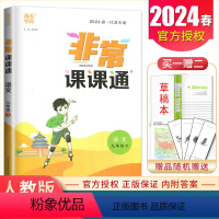 [正版]2024非常课课通语文九年级下册 人教版 江苏 初中同步初三学生重难点非常解读初中语文教辅辅导资料书 9年级下