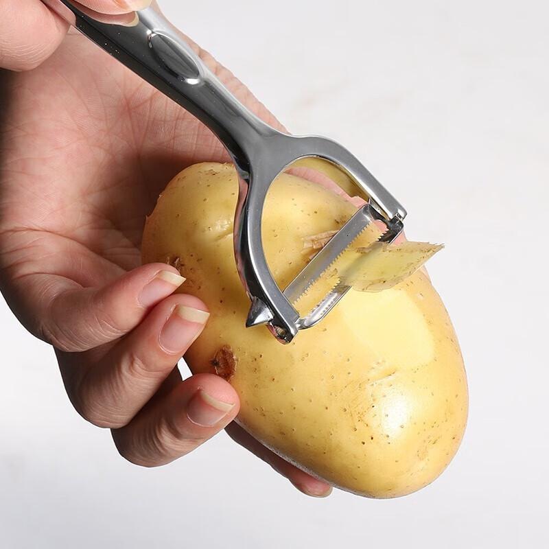 康巴赫(KBH)削皮刀削皮器不锈钢刨刀瓜刨刮皮刀蔬菜水果刀