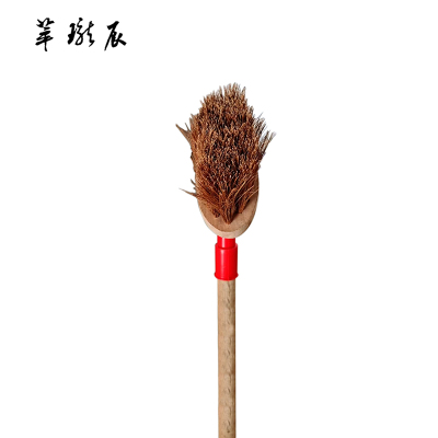 萃珑辰 木柄弯把鬃刷 13*6.5*8cm 把