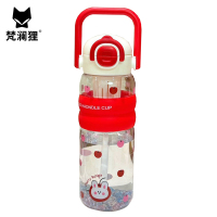 梵澜狸塑料吸管杯水杯YQ48 个