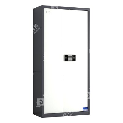 居将 JJ3110718 钢制保密柜密码文件柜保密档案资料柜 灰白套色通门电子锁