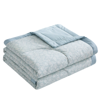 铭思沃夏凉被200*230cm条 安妮蓝