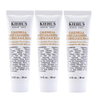 [国内专柜版 正品保证]Kiehl’s科颜氏金盏花洁面啫喱30ML*3