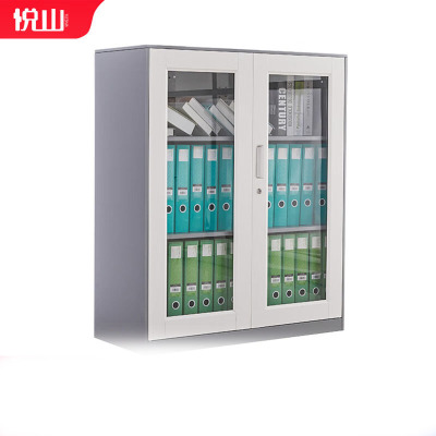 悦山文件柜玻璃门1090矮柜YSOA1FO16-06QHTB