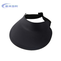 酷美智悦 防晒帽黑色 KM-FZ133 顶