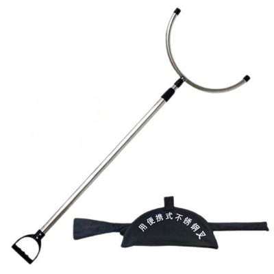 晨以橙防爆腰叉 加厚不锈钢伸缩款 个