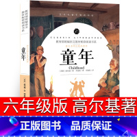 [正版]完整版童年书高尔基六年级小学生快乐读书吧课外书五年级初中阅读教育书籍人民小说文学开明出版社高尔基的书籍童年